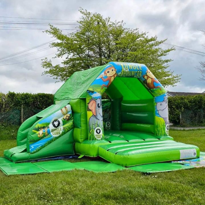 Jungle Combo Bouncy Castle
