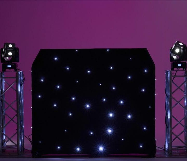 Black Starlight Dj Booth