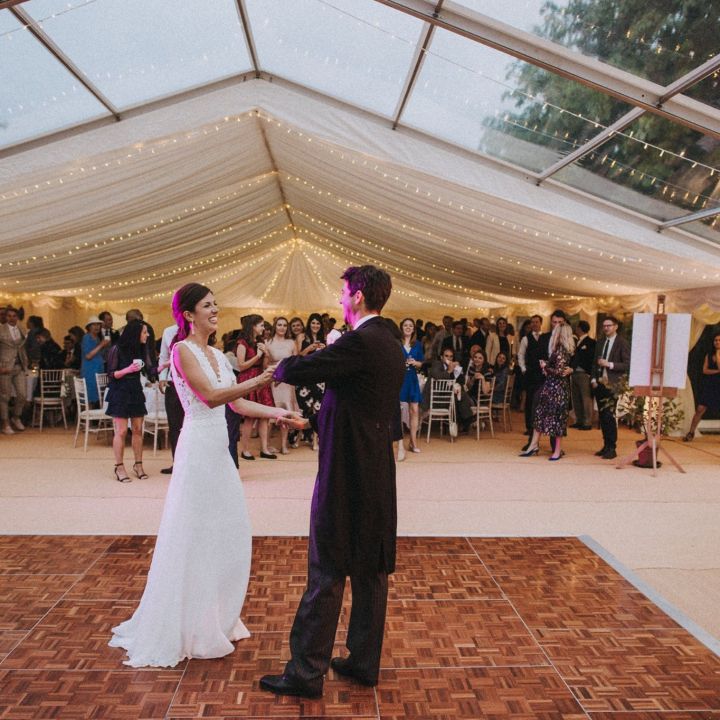 Wooden Parquet Dance Floor